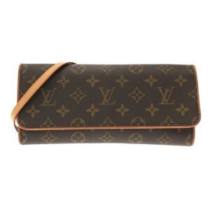 Louis Vuitton Pochette Twin GM Shoulder Bag Monogram Canvas